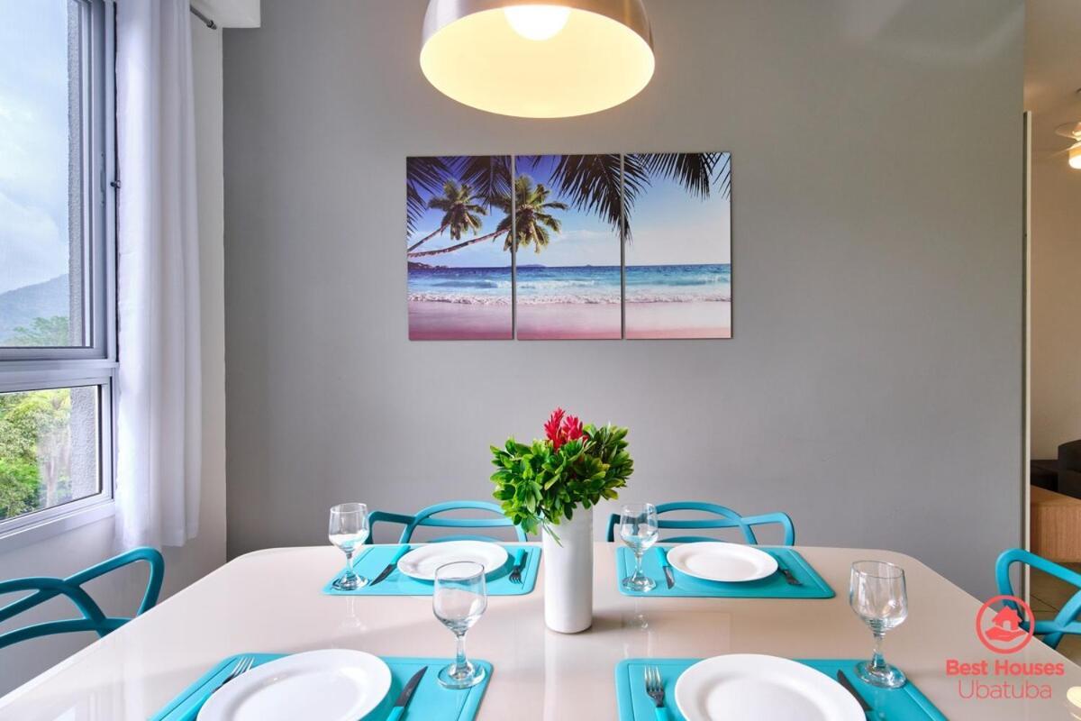 Apartamento Bh52: Ap Com Ac, Picinas, Academia, Sala De Jogos Ubatuba
