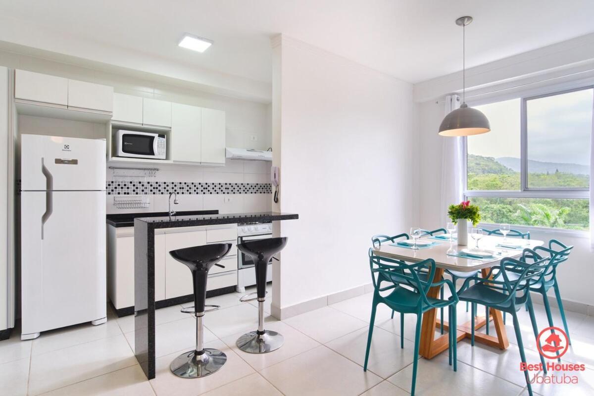 Apartamento Bh52: Ap Com Ac, Picinas, Academia, Sala De Jogos Ubatuba