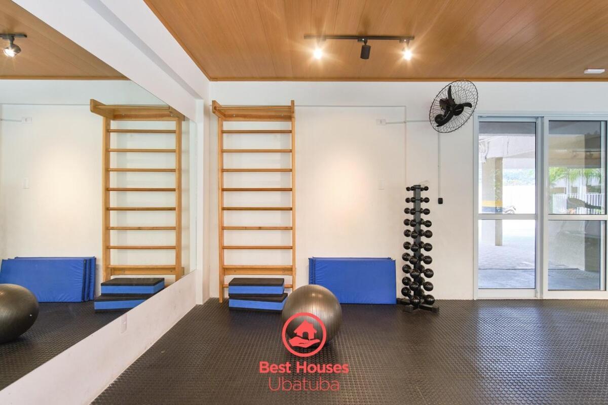 Apartamento Bh52: Ap Com Ac, Picinas, Academia, Sala De Jogos Ubatuba